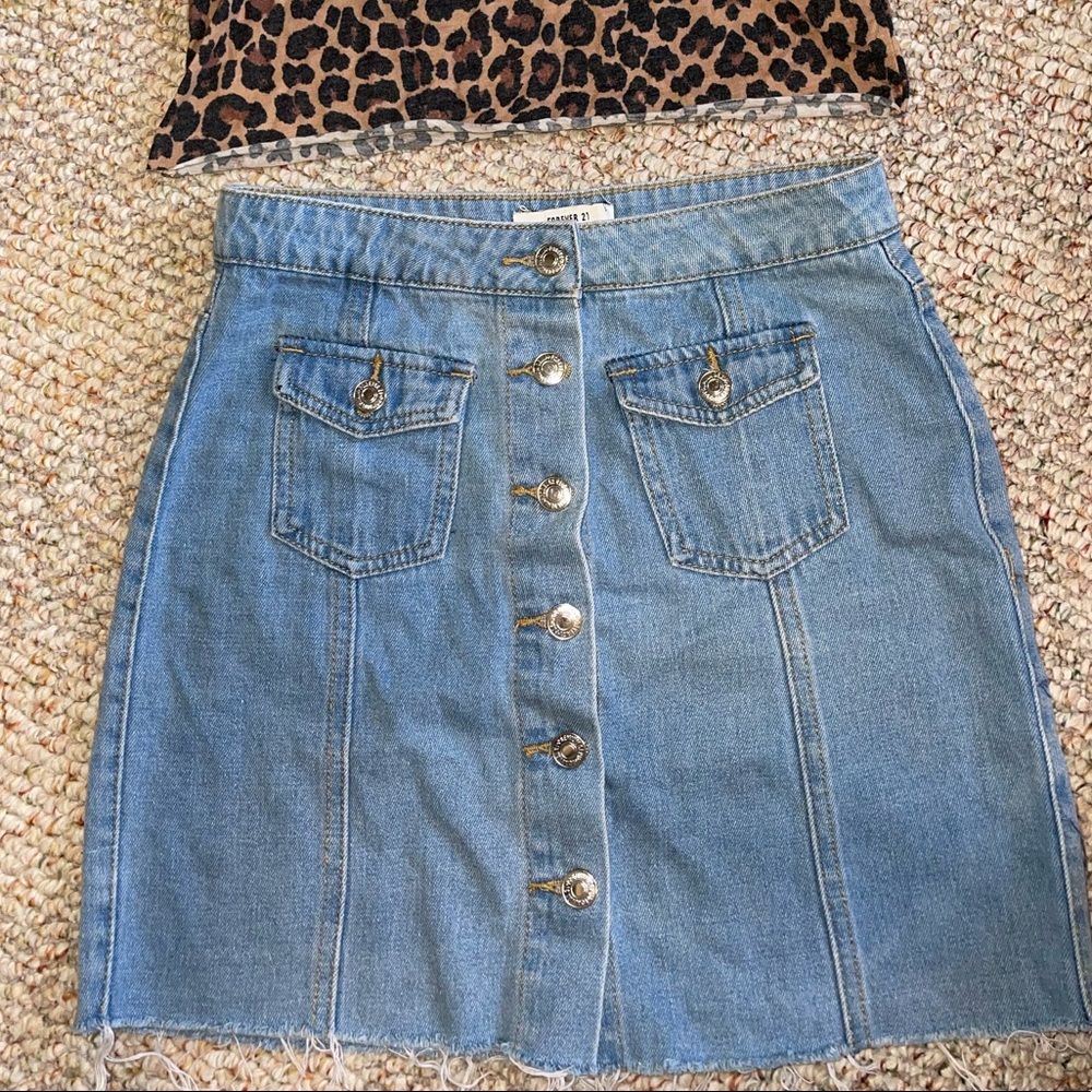 Forever 21 Jean skirt